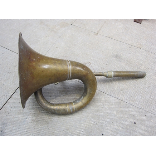 5065 - A vintage brass horn