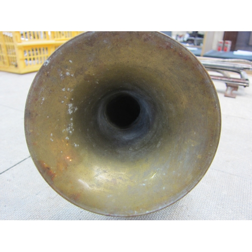 5065 - A vintage brass horn