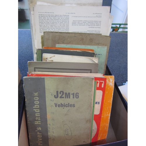 5069 - A quantity of mixed manuals and ephemera including handbooks