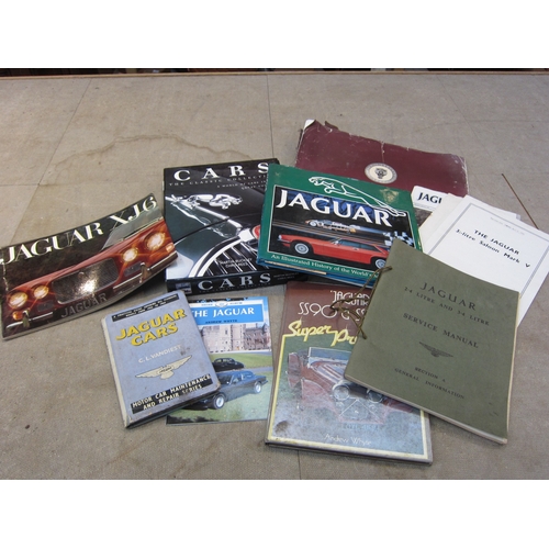 5073 - Jaguar books and ephemera including 