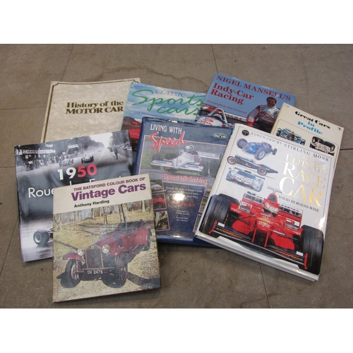 5082 - A box of mixed books including Classic Sports Cars, etc