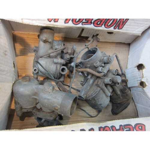 5083 - Three vintage carburettors including Zenith