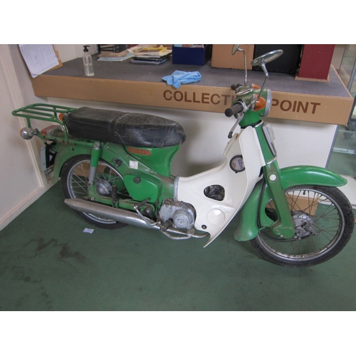 5102 - FRT 870T Honda C70 moped - no paperwork