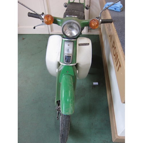 5102 - FRT 870T Honda C70 moped - no paperwork