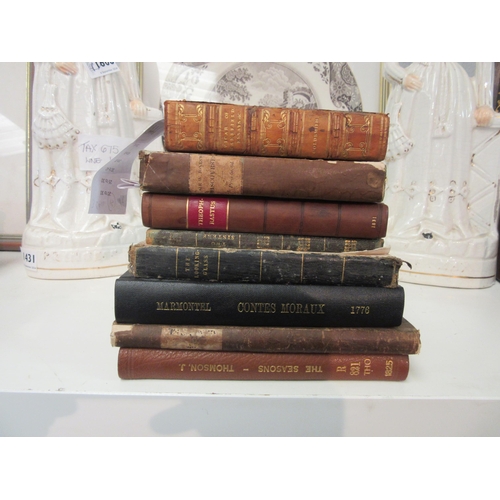 1106 - A small collection of early 19th Century literature etc., including 