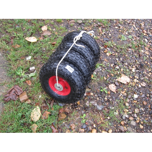 3362 - Four sack barrow wheels