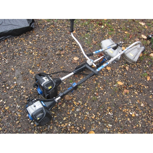 3391 - Two MacAllister petrol strimmers a/f