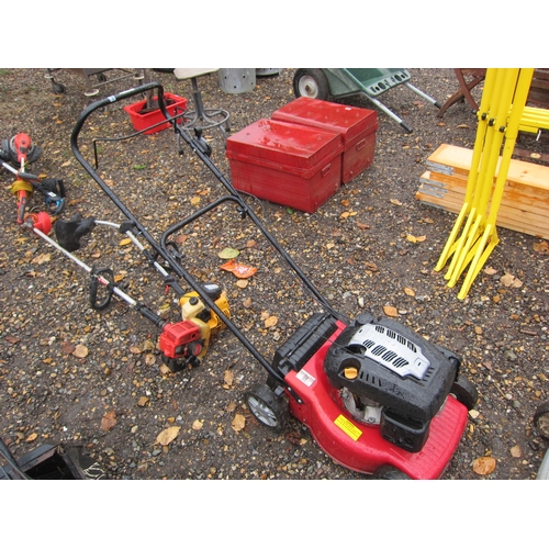 3396 - A Mountfield petrol lawn mower - no collector