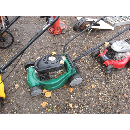 3401 - A petrol lawn mower - no collector