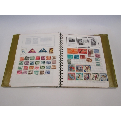 1359 - A stamp collection, single album containing UK and World examples