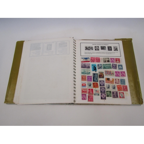 1359 - A stamp collection, single album containing UK and World examples