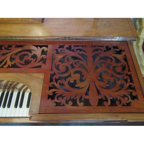 1022 - A William IV mahogany and rosewood square piano by John Broadwood & Sons of Great Putney Street, Gol... 