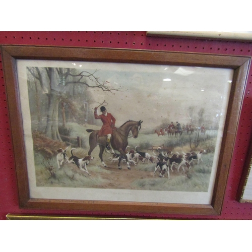 1057 - A 19th Century coloured lithograph after Sanderson-Wells entitled 