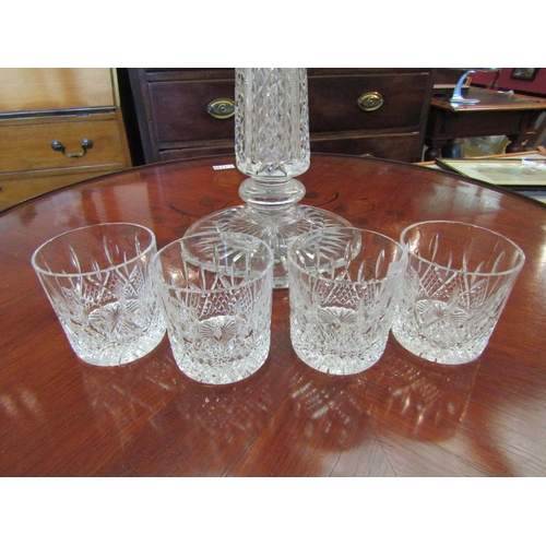 1145 - A set of four Stuart crystal whisky tumblers