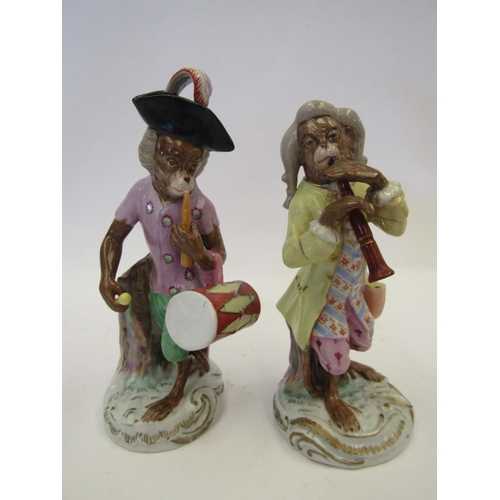 1411 - A pair of late 19th Century Meissen copies of 