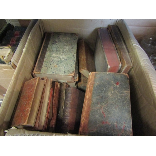 1532 - A box of assorted antiquarian books, including 16th Century and later