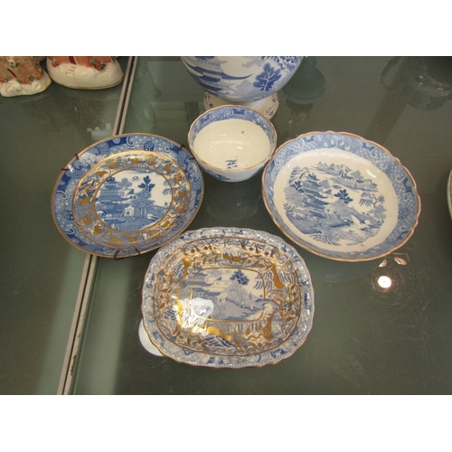 1578 - A 19th Century blue and white 