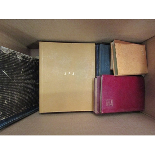 1611 - A collection of manuscript diaries/journals circa 1920's - 1950's, James. F. Johnston, Eastwood, Roe... 