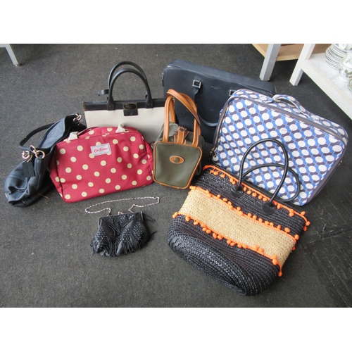 1277 - A quantity of handbags including Aspinall examples