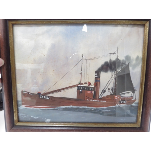 6326 - An item of Local Historical Interest relating to an act of bravery by a Lowestoft Skipper, George Ta... 