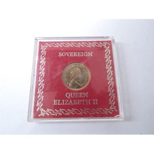 6434 - An Elizabeth II gold Sovereign, 1981, cased