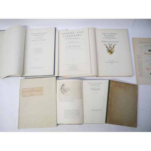 4062 - (Shakespeare.) 'The Comedies Histories & Tragedies of William Shakespeare', New York, The Limited Ed... 