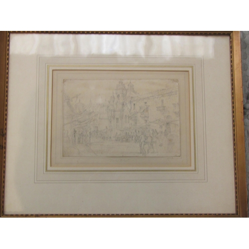 4433 - ARCHIBALD REID: A 19th Century sketch depicting chalet, signed and dated 1882 lower right, 23cm x 34... 