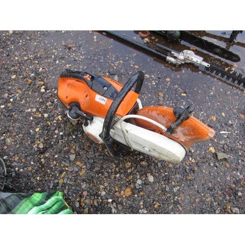 3396 - A Stihl TS410 disc cutter