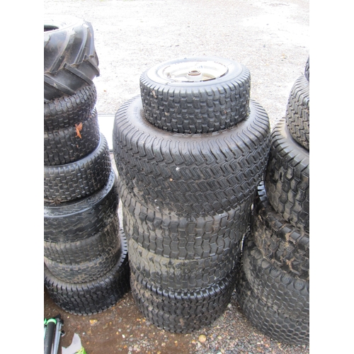 3468 - A quantity of implement wheels and tyres