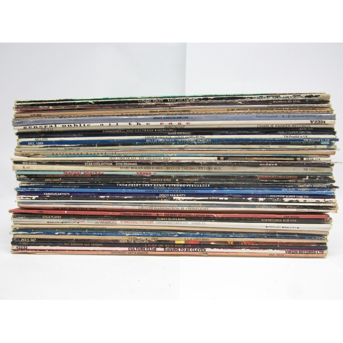 7106 - A varied collection of Jazz, Rock, Pop and other LPs and 12