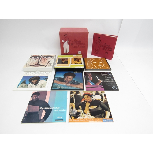 7178 - Jazz - ELLA FITZGERALD: 'The Complete Ella Fitzgerald Song Books' 16 x CD box set, housed in fabric ... 