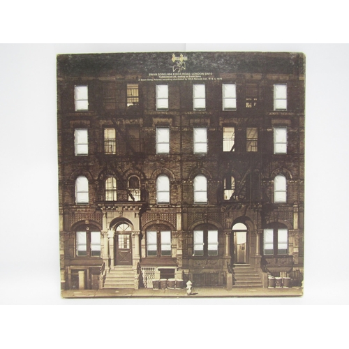 7159 - LED ZEPPELIN: 'Physical Graffiti' LP, 1975 UK first pressing without Warner logo to rim text and 1/4... 