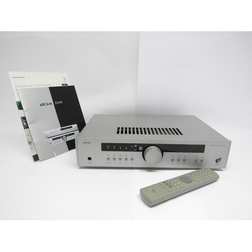 7354 - Hi-fi - An Arcam Diva A85 integrated amplifier, with original box, remote control, lead and manuals