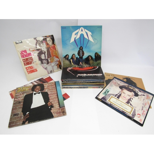 7160 - A collection of Rock and Pop LPs including Fat - 'Fat' (LSA 3009, vinyl G, sleeve VG+), Bruce Spring... 