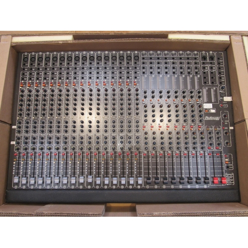 7395 - A Studiomaster Mixdown Gold 16:8:16 mixing desk with phantom power and MIDI, in original packing box... 