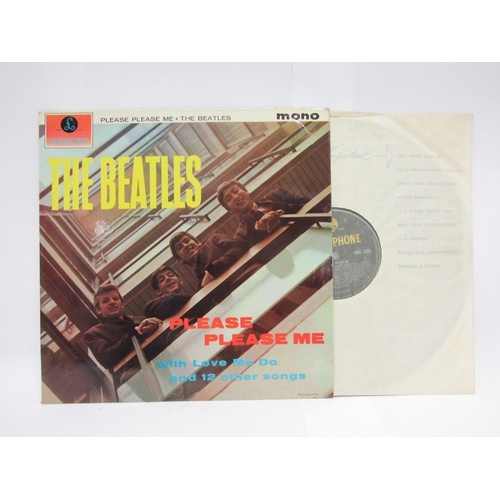 7146 - THE BEATLES: 'Please Please Me' LP, 4th UK mono pressing (PMC 1202, -1N/-1N matrix, vinyl a strong V... 