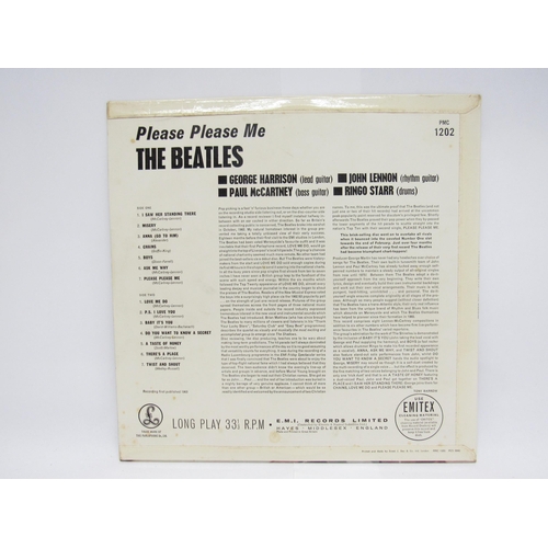 7146 - THE BEATLES: 'Please Please Me' LP, 4th UK mono pressing (PMC 1202, -1N/-1N matrix, vinyl a strong V... 