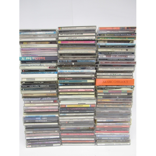 7125 - An eclectic mix of CD albums and a smaller number of singles including Reggae, Dub, World Music, Tec... 