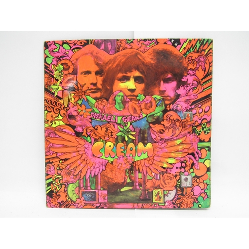 7186 - CREAM: 'Disraeli Gears' LP, original 1967 UK mono pressing on Reaction, with Apple Publishing and Wi... 