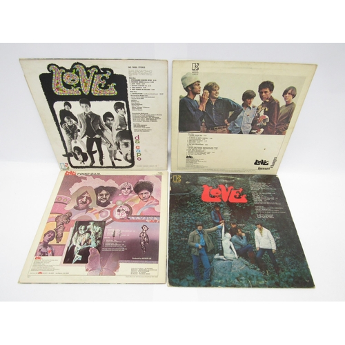 7188 - Psych- LOVE: Four stereo pressing LPs on the Elektra label, to include 'Forever Changes' (K42015), '... 