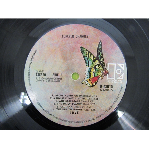 7188 - Psych- LOVE: Four stereo pressing LPs on the Elektra label, to include 'Forever Changes' (K42015), '... 