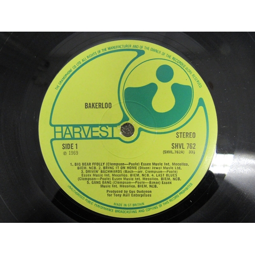 7189 - Prog - BAKERLOO: 'Bakerloo' LP, original 1969 UK pressing on Harvest, no EMI logo to labels, housed ... 