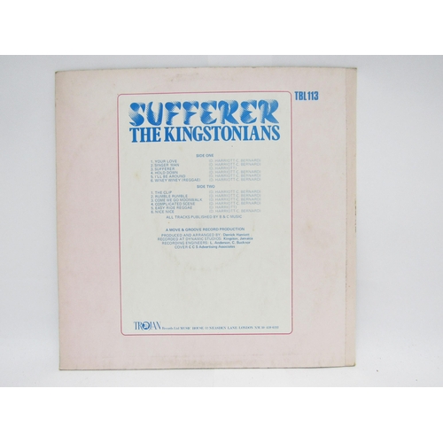 7191 - Reggae - THE KINGSTONIANS: 'Sufferer' LP, original 1970 UK pressing on Trojan Records (TBL 113, viny... 