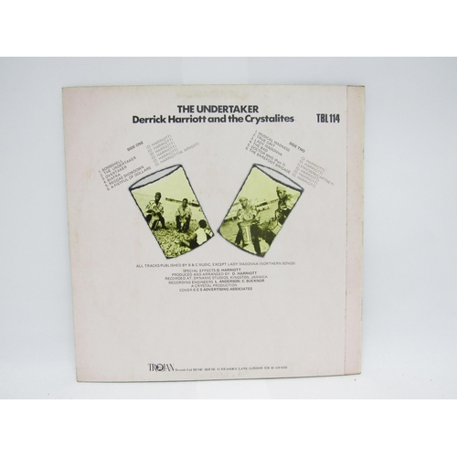 7195 - Reggae - DEREK HARRIOTT AND THE CRYSTALITES: 'The Undertaker' LP, original UK pressing on Trojan Rec... 