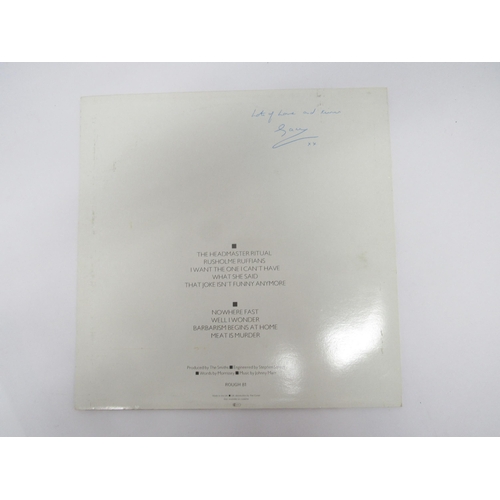 7200 - THE SMITHS: 'Meat Is Murder' LP, original UK pressing on Rough Trade with printed lyric inner sleeve... 