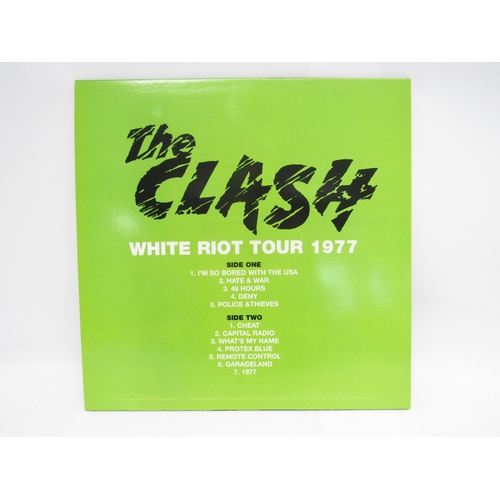 7201 - THE CLASH: 'White Riot Tour 1977' bootleg LP (RIOT 77, vinyl and sleeve EX+, unofficial)