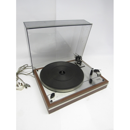 7453 - Hi-fi - A Thorens TD 165 turntable, c.1972, fitted with Shure M75E2 Type 2 cartridge