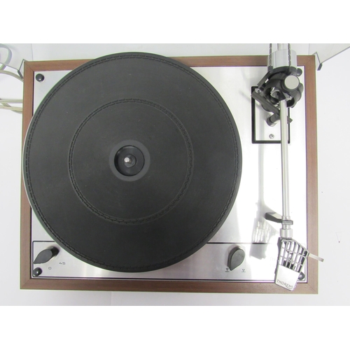 7453 - Hi-fi - A Thorens TD 165 turntable, c.1972, fitted with Shure M75E2 Type 2 cartridge