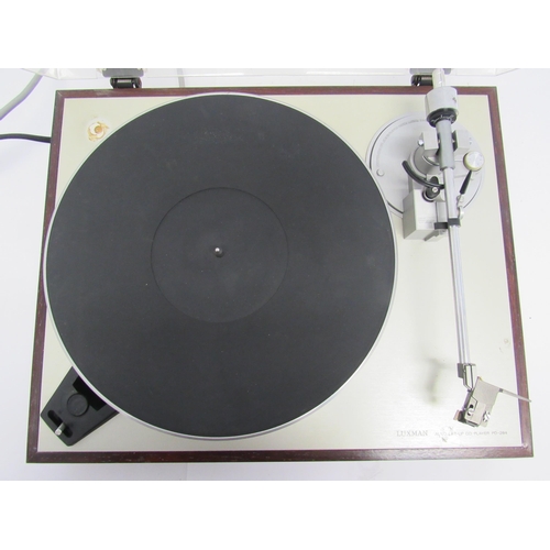 7454 - Hi-fi - A Luxman PD-284 turntable, c.1982, fitted with Ortofon f/ff cartridge