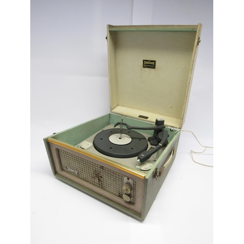 7363 - A 1960s Dansette Bermuda poratble record player